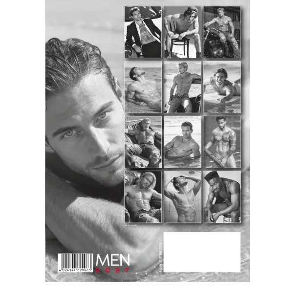 Men 2027 - еротичен стенен календар (1 бр.)