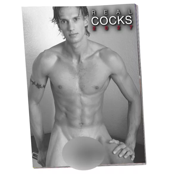 Real Cocks 2027 - еротичен стенен календар (1 бр.)