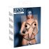 ZADO - кожен боди с вериги - черен (S-L)