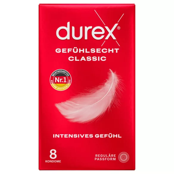 Durex - екстра тънки презервативи (8 бр.)