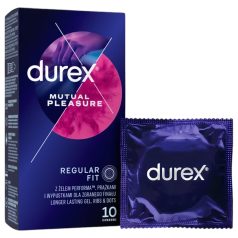   Durex Mutual Pleasure - презервативи за задържане - 10 броя