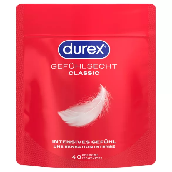 Durex - екстра тънки презервативи (40 бр.)