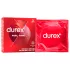 Durex - тънък презерватив - естествено усещане - 3 броя