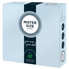   Mister Size тънки презервативи - 47мм (36 бр.)