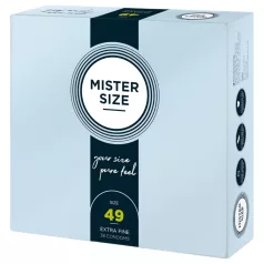   Mister Size - тънък презерватив - 49мм - 36 броя