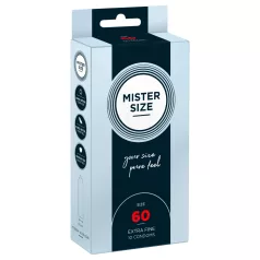   Mister Size - тънък презерватив - 60мм - 10 броя