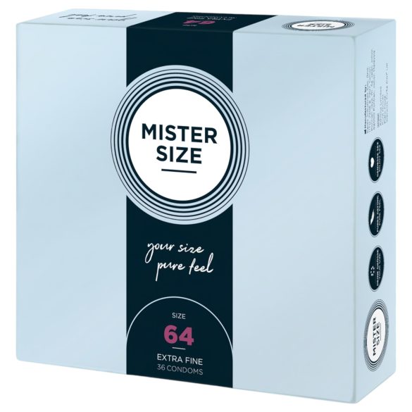Презервативи Mister Size тънки - 64мм (36бр)