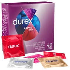   Durex Love Mix - презервативи комплект - 40 броя