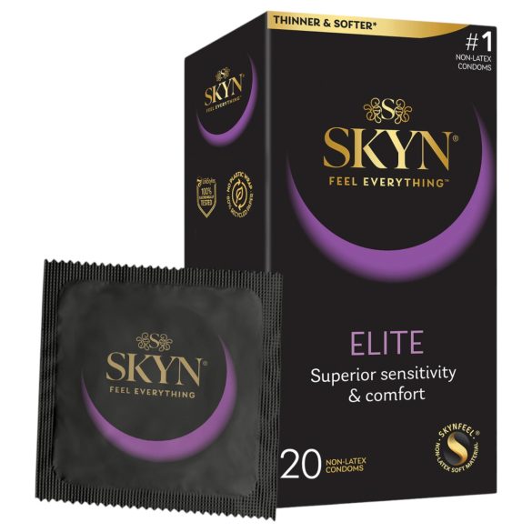 Manix SKYN Elite - ултра тънки безлатексови презервативи (20 бр.)