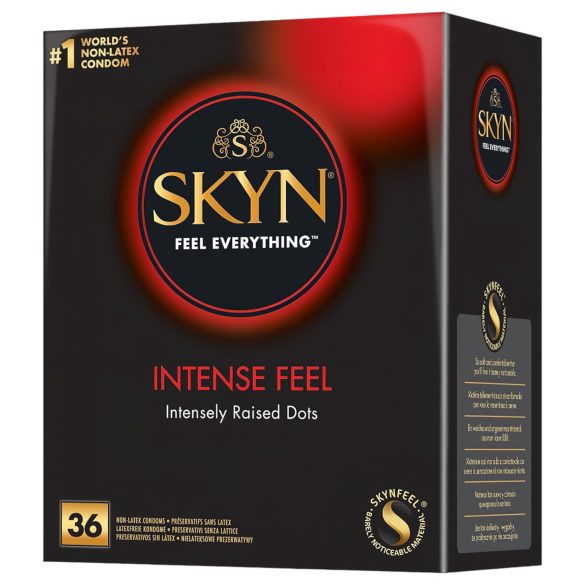 Manix SKYN Intense Fell - латексово безплатни веган презервативи (36бр)