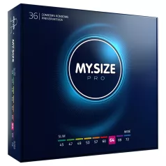   My Size Pro - ултра тънки презервативи - 64мм - 36 броя