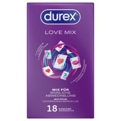   Durex Love Mix - презервативи микс - 18 броя