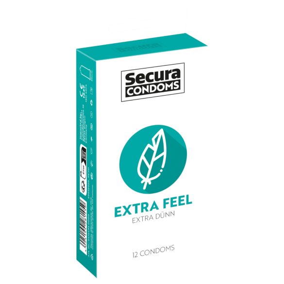 Secura - ултратънък презерватив (12 бр.)