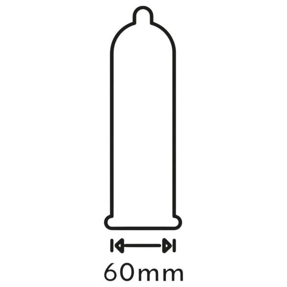 Secura Патладжан - голям презерватив - 60mm - 12 бр