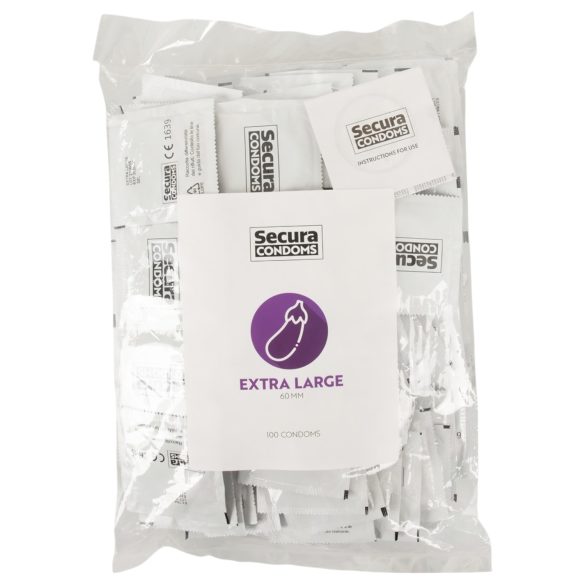 Secura Патладжан - супер голям презерватив - 60mm (100бр.)