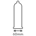 Secura Патладжан - голям презерватив - 60mm - 100 бр