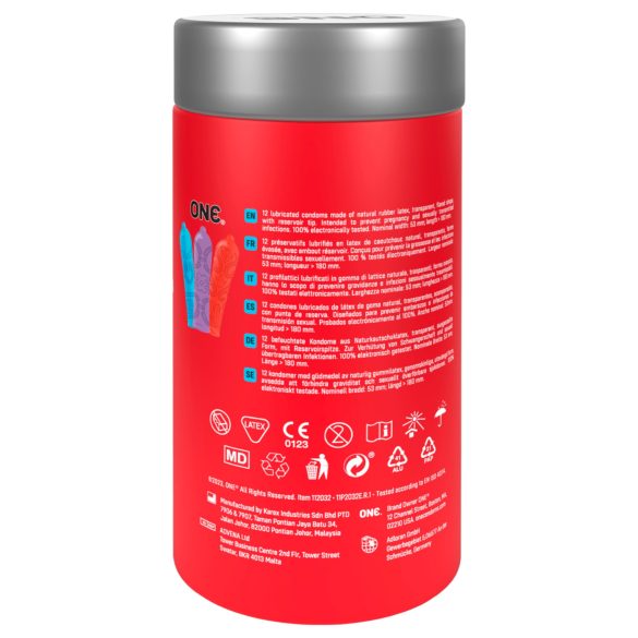 ONE Tattoo Touch - презервативи с татуирани мотиви - 12 броя