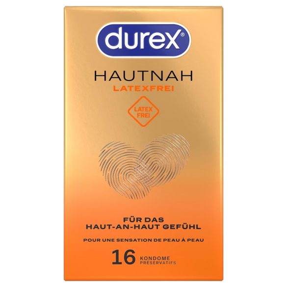 Durex Hautnah - латексов презерватив без латекс - 16 броя