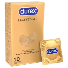   Durex Hautnah - тънки презервативи - екстра чувствителни - 10 броя