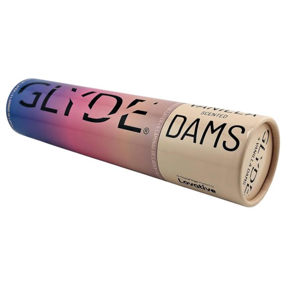 GLYDE - веган латексов протектор за орален секс - ванилия