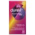 Durex Pleasure Me - оребрен-пунктиран презерватив (10 бр.)
