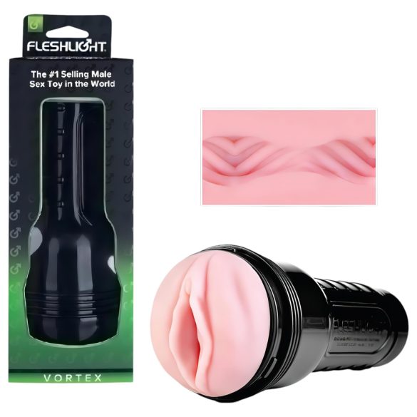 Fleshlight Pink Lady - мастурбатор вагина с вихров релеф