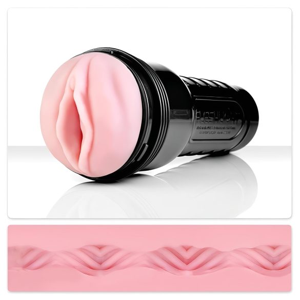 Fleshlight Pink Lady - мастурбатор вагина с вихров релеф