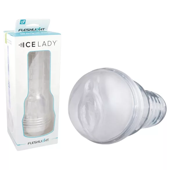Fleshlight Ice Lady - вагина мастурбатор с прозрачен ефект