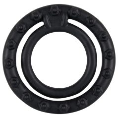   You2Toys - метален пръстен за пенис и тестиси