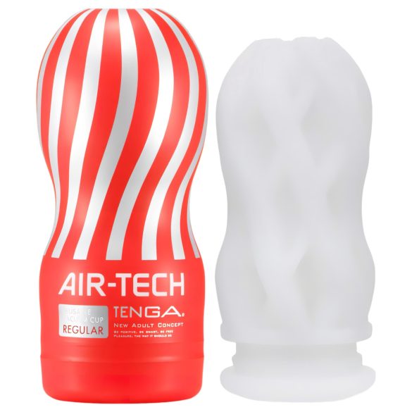 TENGA Air Tech Регуляр - мастурбатор (бял)