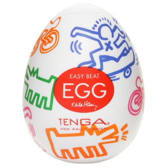 TENGA Egg Keith Haring Street - яйце мастурбатор (1 бр.)