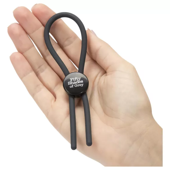 Fifty Shades of Grey - пенис ринг Again and Again - силикон - сив