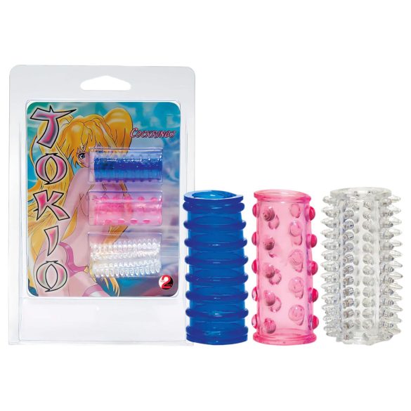 You2Toys - Японски комплект пенис маншети (3 бр.)