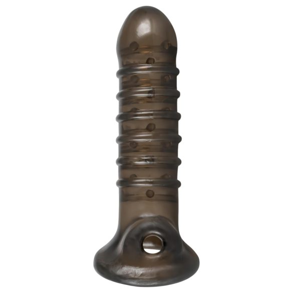 Rebel - пенис удължител с релеф - сив