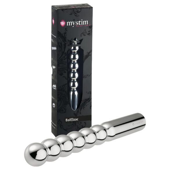 mystim Bal(l)zac - електро дилдо с топчета