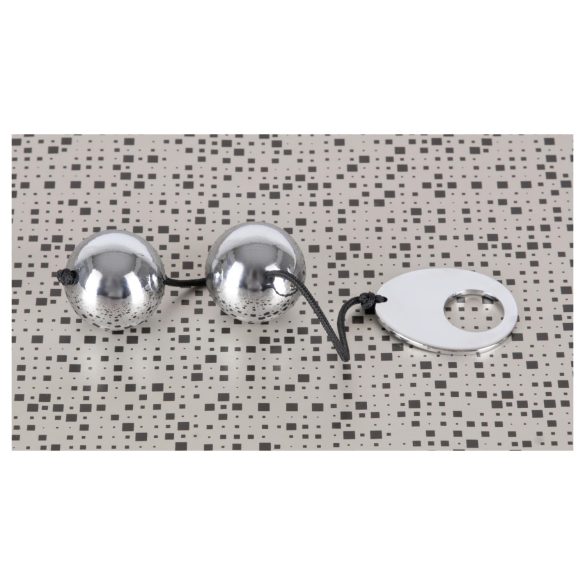 Bad Kitty - вагинално топче - сребристо