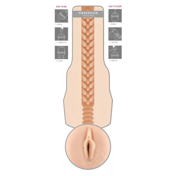 Fleshlight Jenna Haze Obsession - мастурбатор вагина