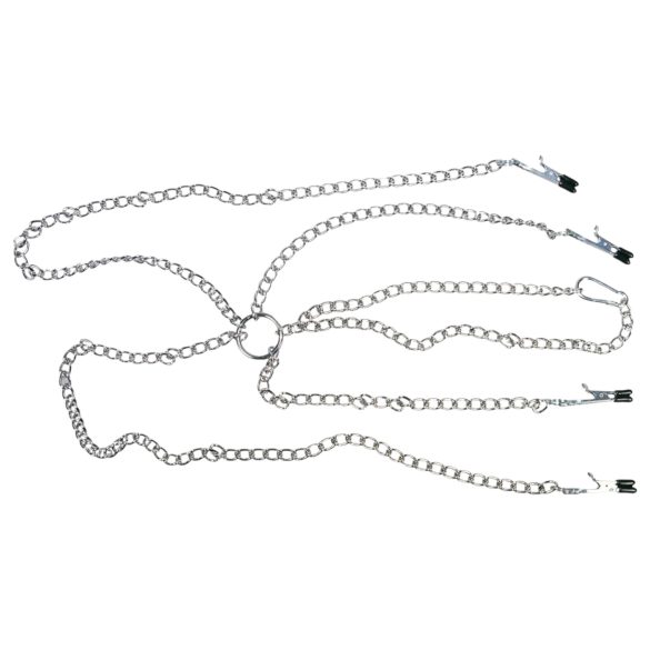 Секс верижка - щипки за зърна - за жени