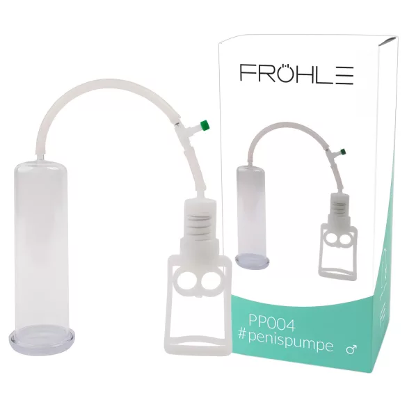 Fröhle PP004 (20см) - пенис помпа медицинска с усилена помпа дръжка