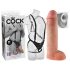 King Cock Strap-on 28см - кух, със страпон колан