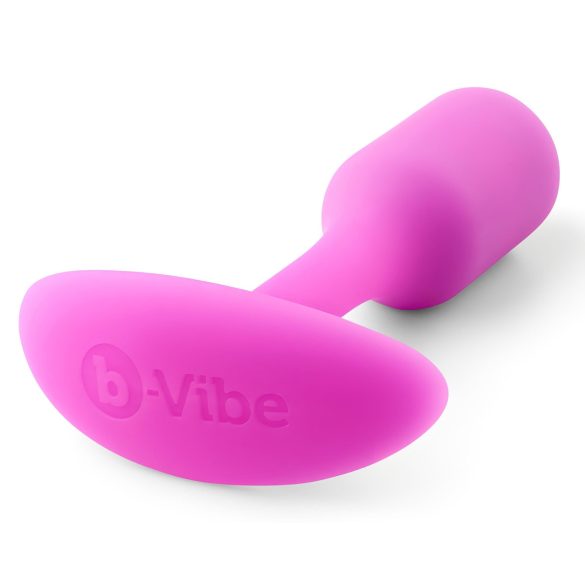 b-vibe - анален плъг с вътрешно тегло 55g - розов
