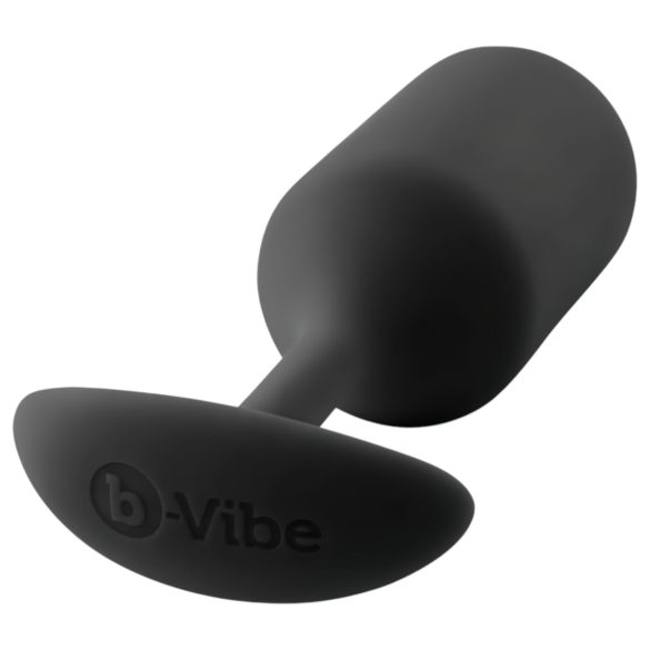 b-vibe - анален разширител с две топчета - 180g - черен
