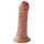 King Cock - дилдо - реалистичен пенис - кафяв - 15 см