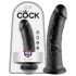 Кралски пенис 8" (20 см) - черен