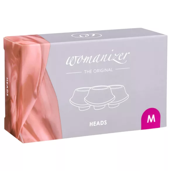 Womanizer Classic M - резервни накрайници за стимулация - лилави - 3 броя
