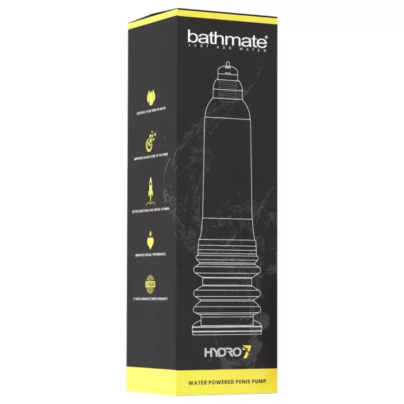 Bathmate Hydro7 - хидравлична помпа за пенис (прозрачна)