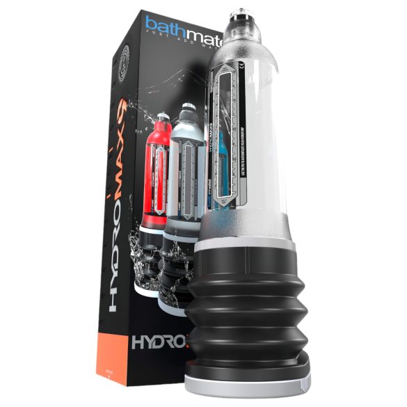Bathmate Hydromax9 - водна пенис помпа - прозрачна