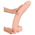 Realistixxx Giant 3XL - реалистично дилдо (42cm) - естествен нюанс