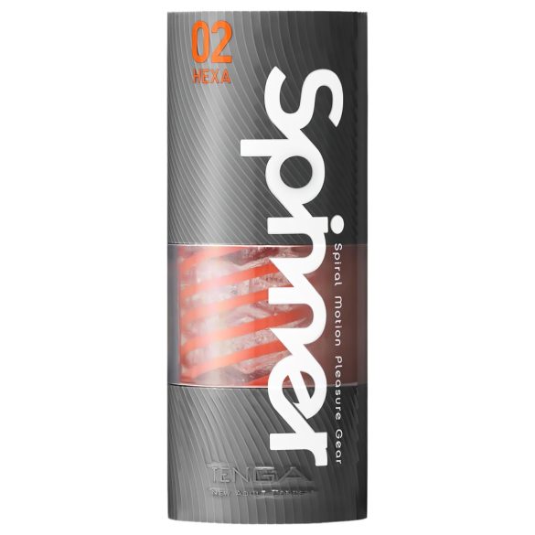 TENGA Spinner Hexa - мастурбатор (прозрачен)