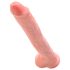 Кралски пенис 14 cм голям дилдо (35cm) - естествен цвят